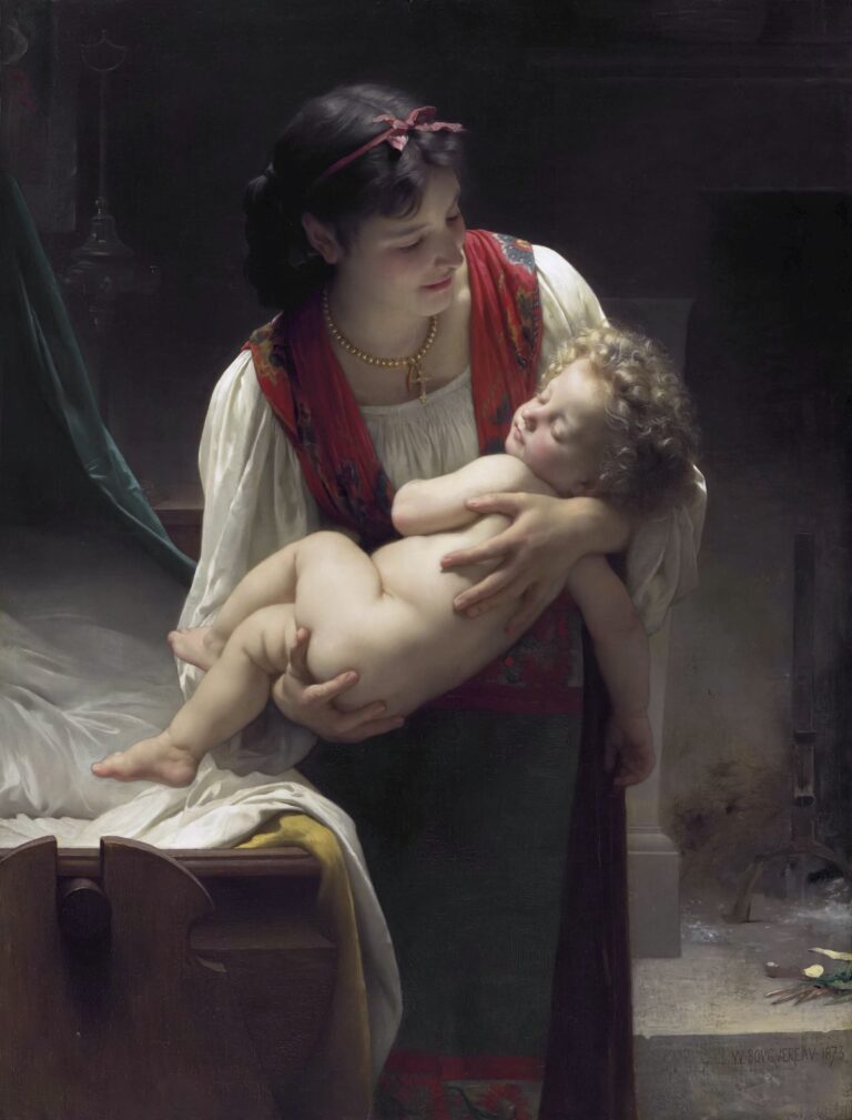 Berceuse – William-Adolphe Bouguereau William Bouguereau