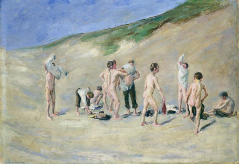 Après le bain – Max Liebermann Max Liebermann