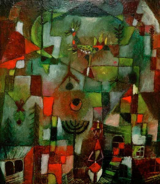 Image avec le coq et le grenadier – paul klee Paul Klee