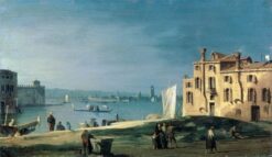 Vue de San Pietro sur l’île de Murano – Giovanni Antonio Canal Giovanni Antonio Canal