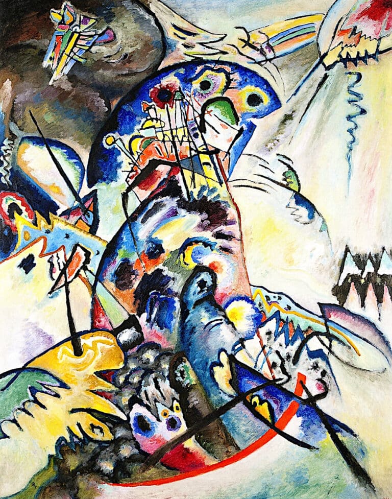 Arche bleue de la crête – Vassily Kandinsky Vassily Kandinsky