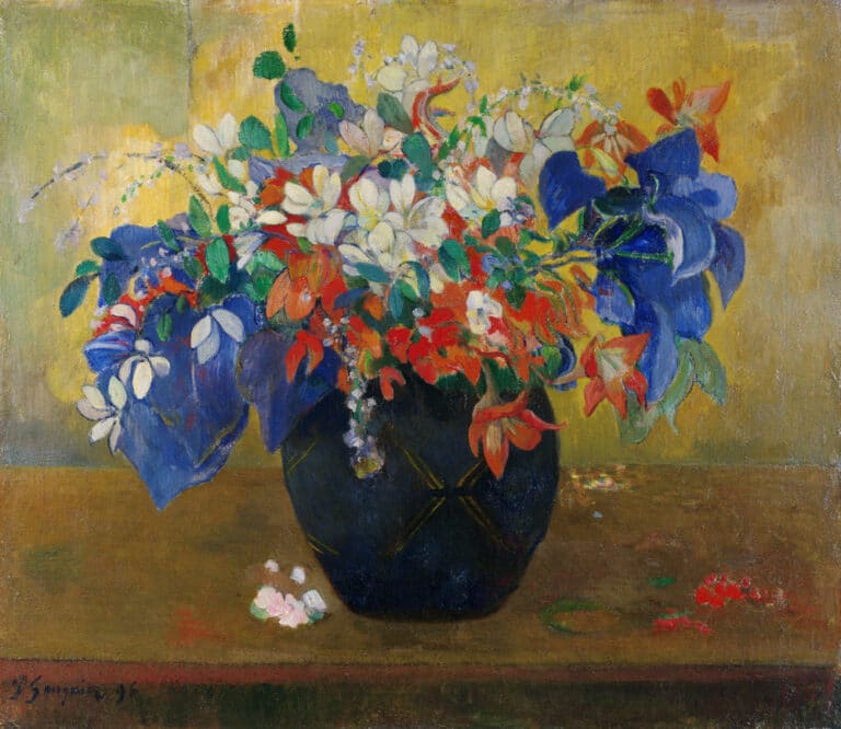 Un vase de fleurs – Paul Gauguin Paul Gauguin