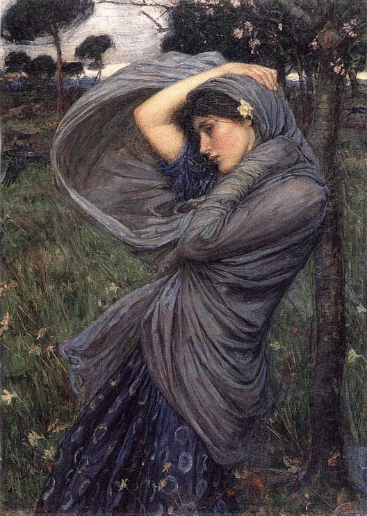 Borée – John William Waterhouse John William Waterhouse