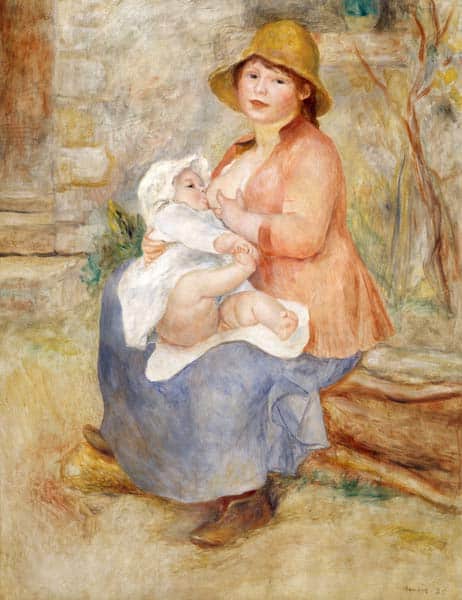 La joie des mères (l’allaitement) – Pierre-Auguste Renoir Pierre-Auguste Renoir