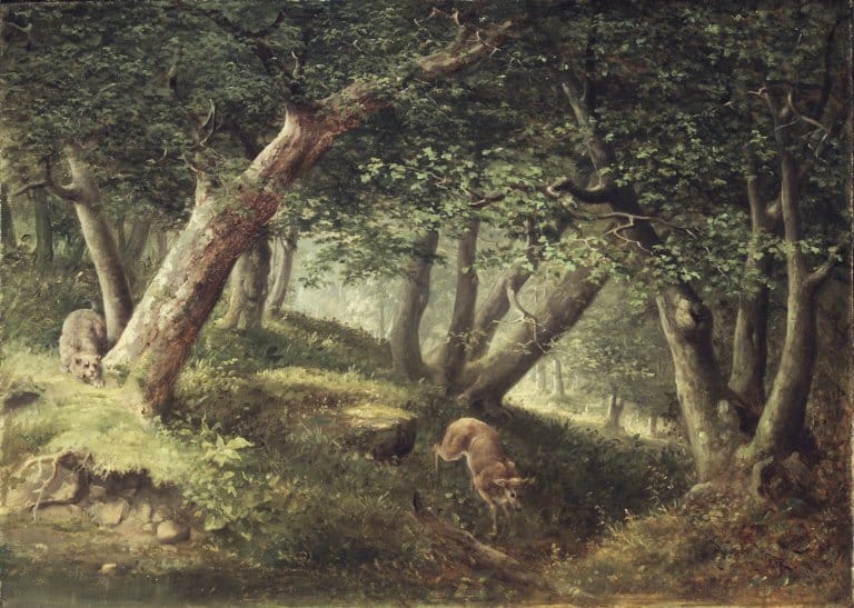 Dans la forêt – William Holbrook Beard William Holbrook Beard