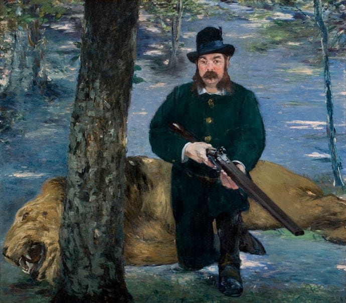 Chasseur de lions – Edouard Manet Édouard Manet