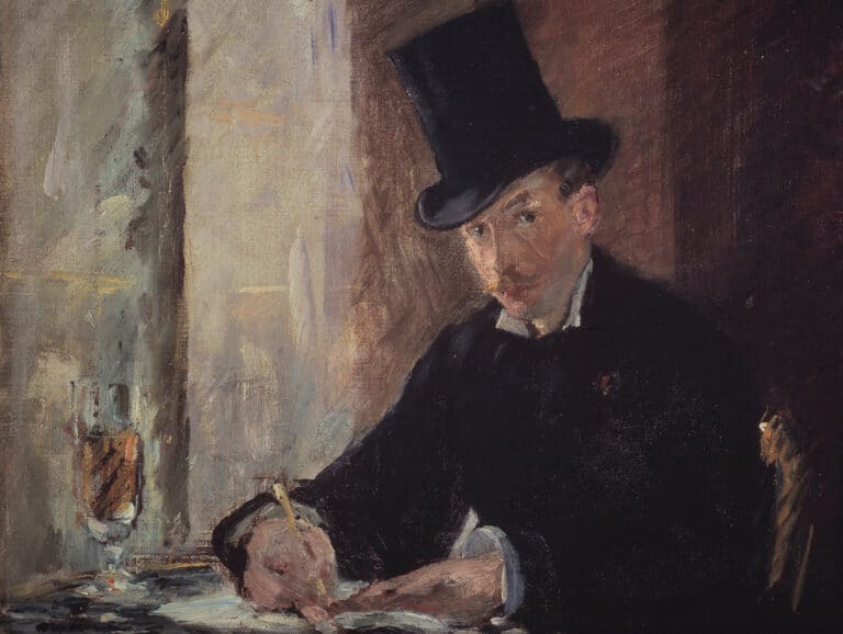 Chez Tortoni – Edouard Manet Édouard Manet