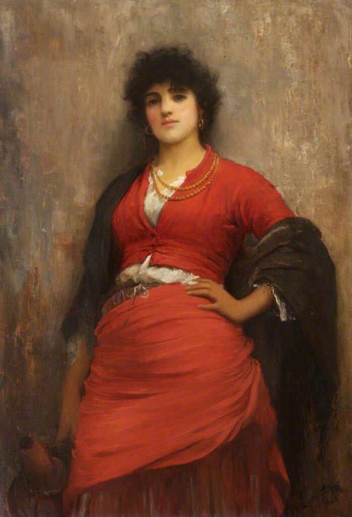 Italienne – Luke Fildes Luke Fildes