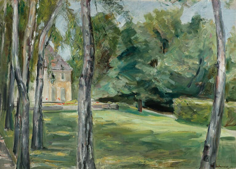 Maison dans le jardin – Max Liebermann Max Liebermann