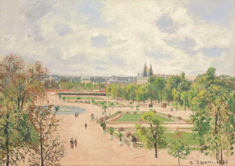 Le Jardin des Tuileries – Camille Pissarro Camille Pissarro