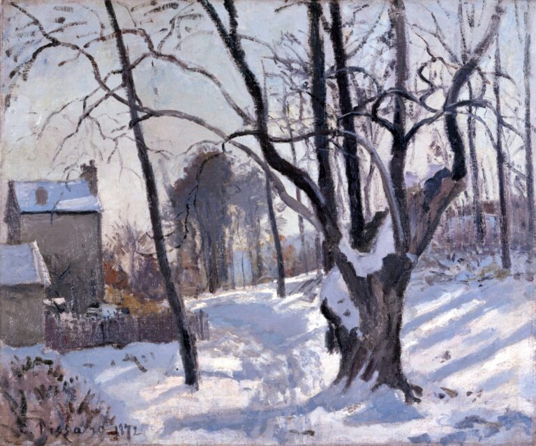 Louveciennes, Chemin de Creux – Camille Pissarro Camille Pissarro