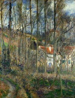 Côte des Bœufs à L’Hermitage, Pontoise – Camille Pissarro Camille Pissarro