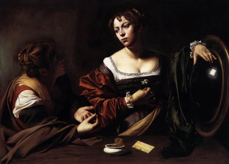 La conversion de la Madeleine – Caravage Le Caravage