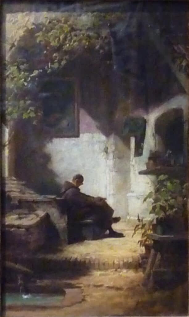 Moine (méditation) – Carl Spitzweg Carl Spitzweg