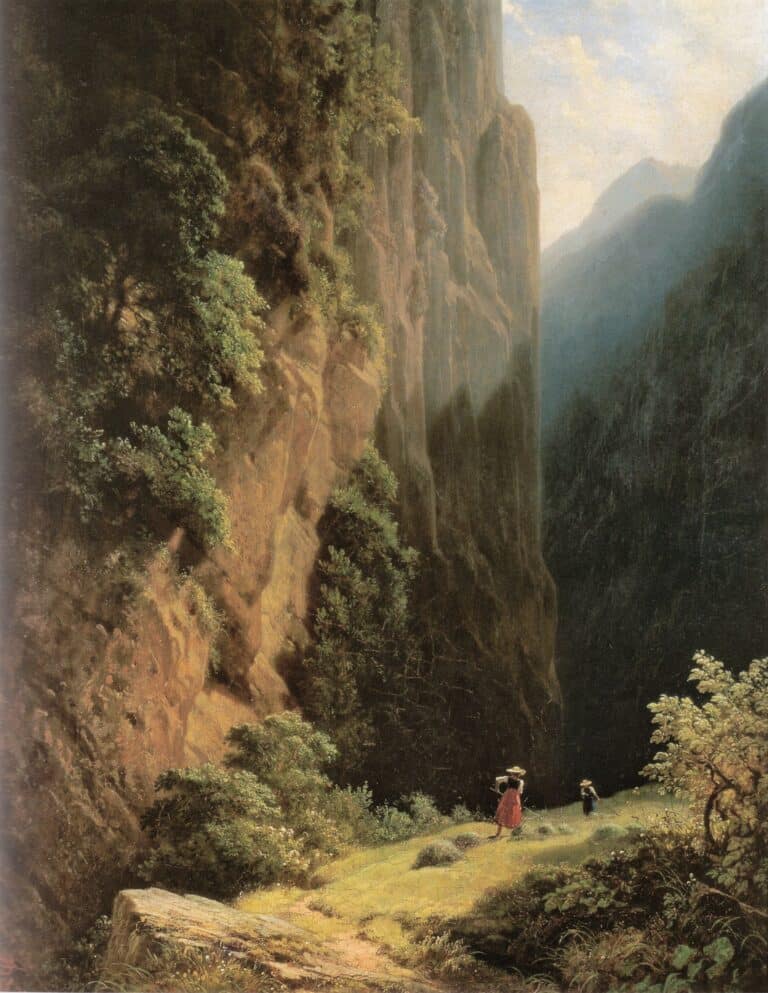 Faucheuses dans la montagne – Carl Spitzweg Carl Spitzweg