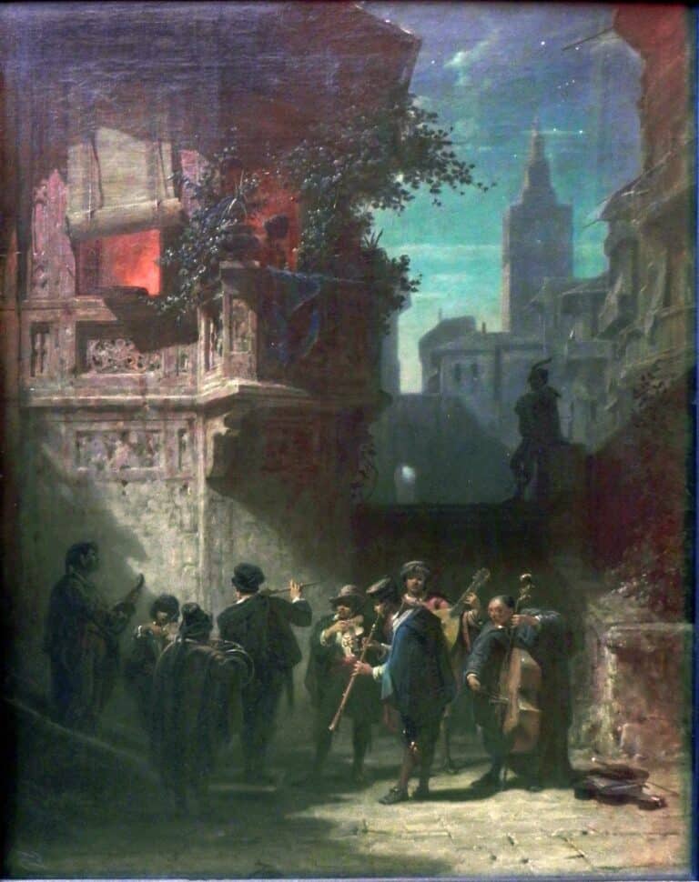 Sérénade espagnole – Carl Spitzweg Carl Spitzweg