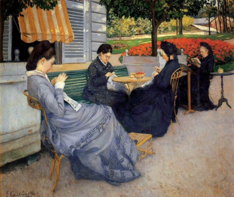 Portraits a la campagne – Caillebotte Gustave Caillebotte