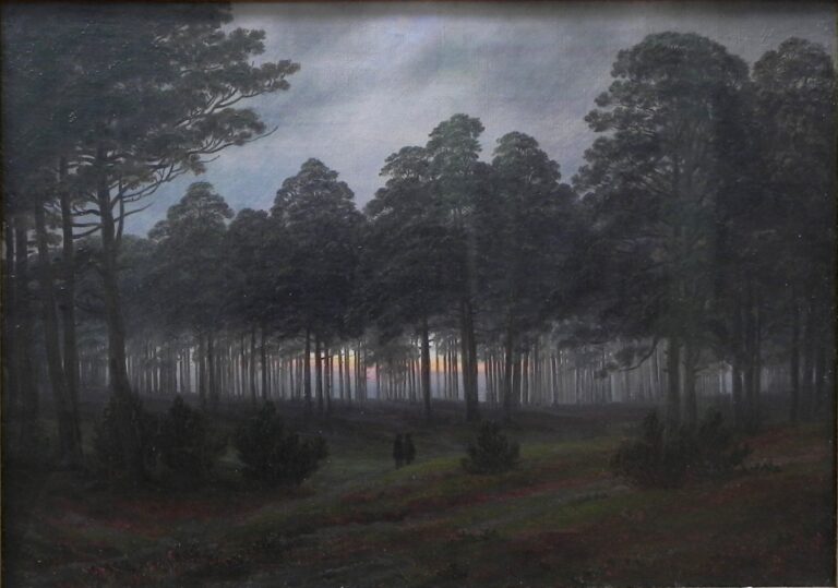 Le soir – Caspar David Friedrich Caspar David Friedrich