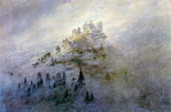 Brouillards de matin dans la montagne – Caspar David Friedrich Caspar David Friedrich