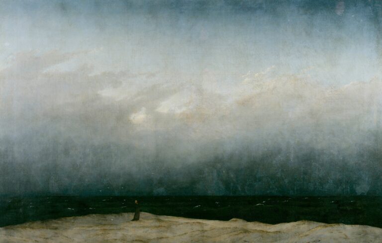 Le Moine au bord de la mer – Caspar David Friedrich Caspar David Friedrich