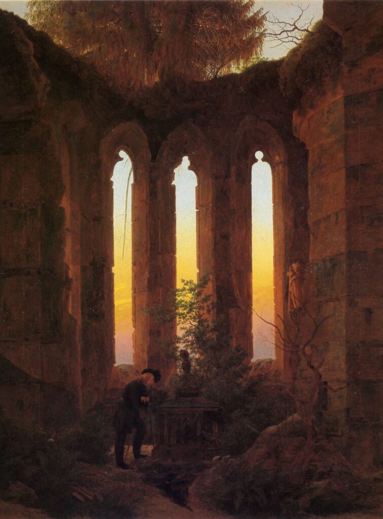 Tombeau de Hutten – Caspar David Friedrich Caspar David Friedrich