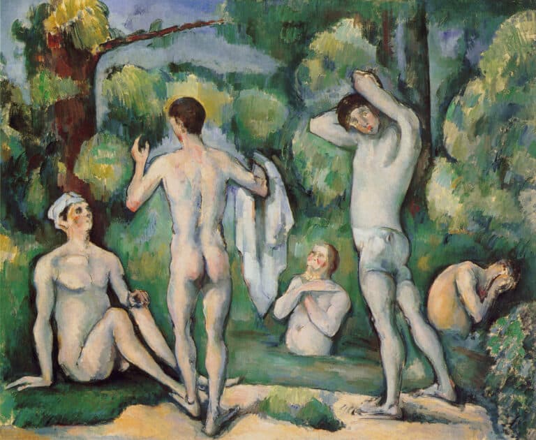 Cinq bains – Paul Cézanne Paul Cézanne