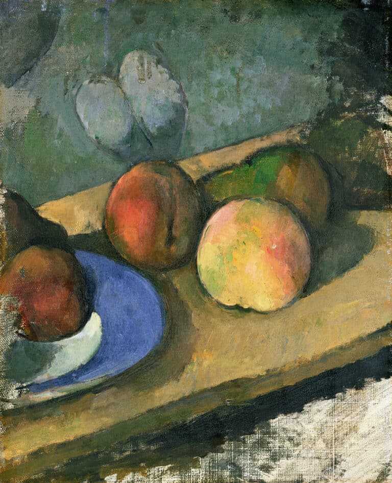 L’assiette bleue – Paul Cézanne Paul Cézanne