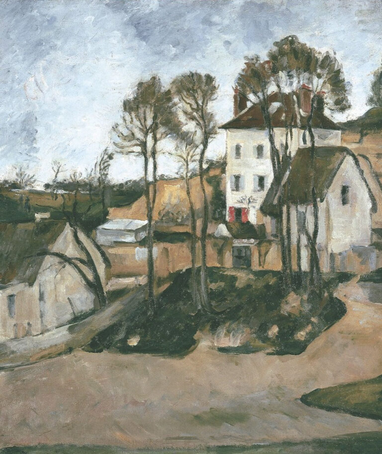 La maison du Dr Gachet à Auvers – Paul Cézanne Paul Cézanne