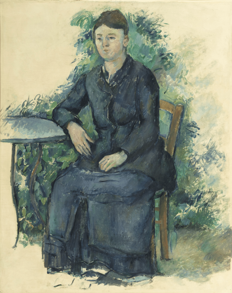 Madame Cézanne dans le jardin – Paul Cézanne Paul Cézanne