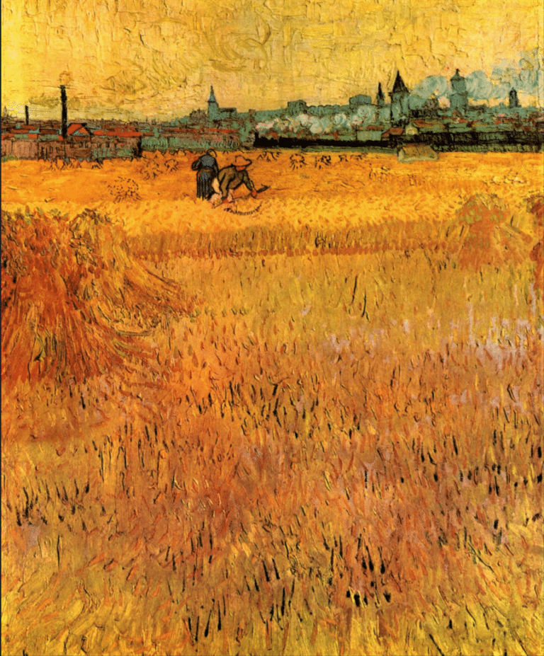 Champ de blé à Arles – Van Gogh Vincent Van Gogh