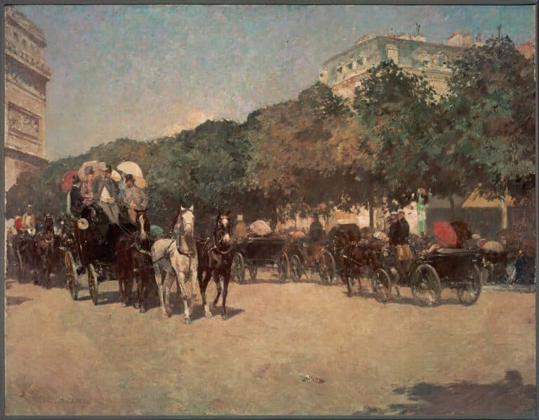 Journée du Grand Prix – Childe Hassam Childe Hassam