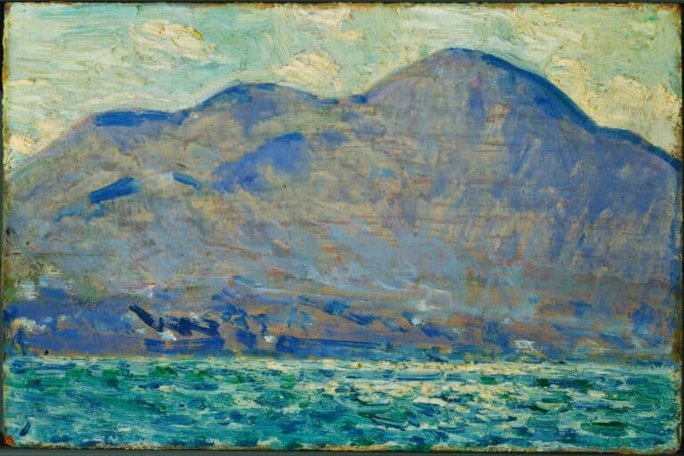 Mt. Beacon à Newburgh 1916 – Childe Hassam Childe Hassam
