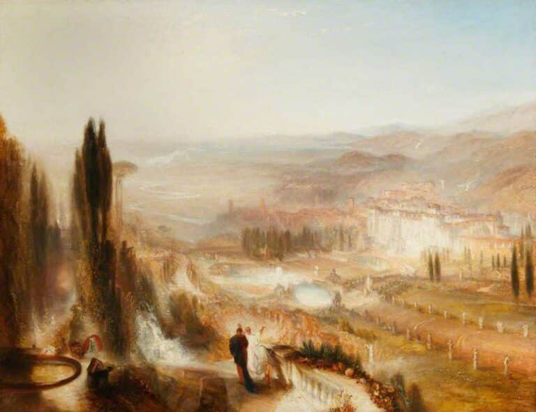 Cicero et sa villa – William Turner William Turner