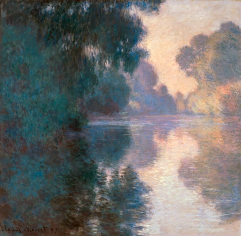 Matinée sur la Seine (W1485) – Claude Monet Claude Monet