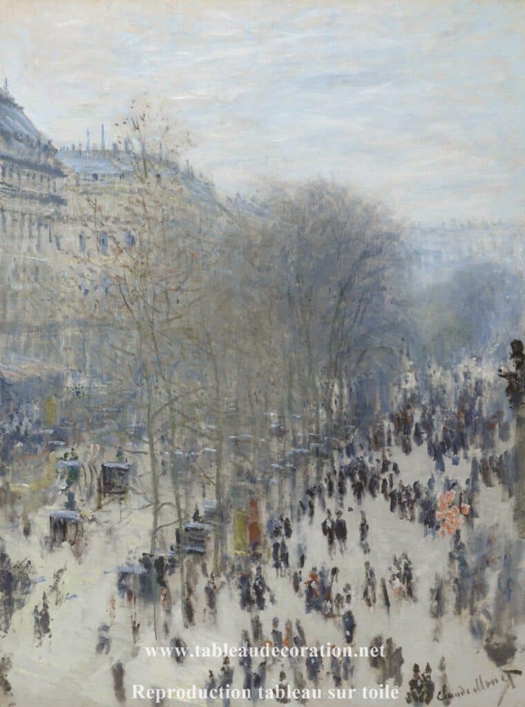 Boulevard des Capucines – Tableau Monet Claude Monet