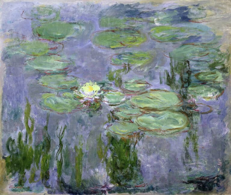 Nymphéas,1915 – Claude Monet "Les Nymphéas" de Claude Monet