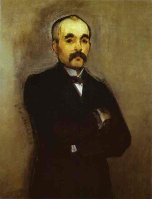 Portrait de Clemenceau – Edouard Manet Édouard Manet