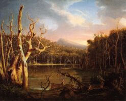 Lac avec des arbres morts (Catskill) – Thomas Cole Thomas Cole