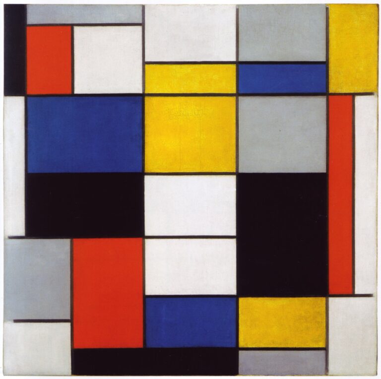Composition A – Mondrian Piet Mondrian