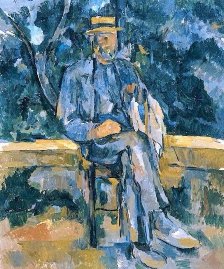 Homme étant assis – Paul Cézanne Paul Cézanne