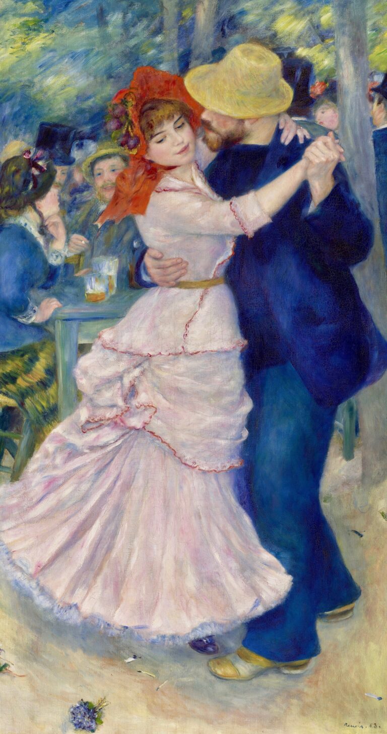 La Danse à Bougival – Pierre-Auguste Renoir Pierre-Auguste Renoir