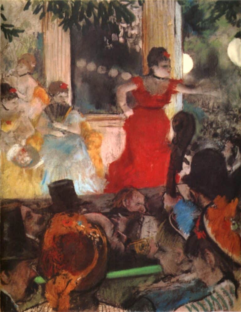 Dans le Café-Concert Les Ambassadeurs – Edgar Degas Edgar Degas