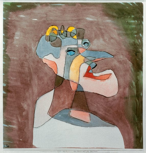 L’homme à la bouche, 1930 – Paul Klee Paul Klee