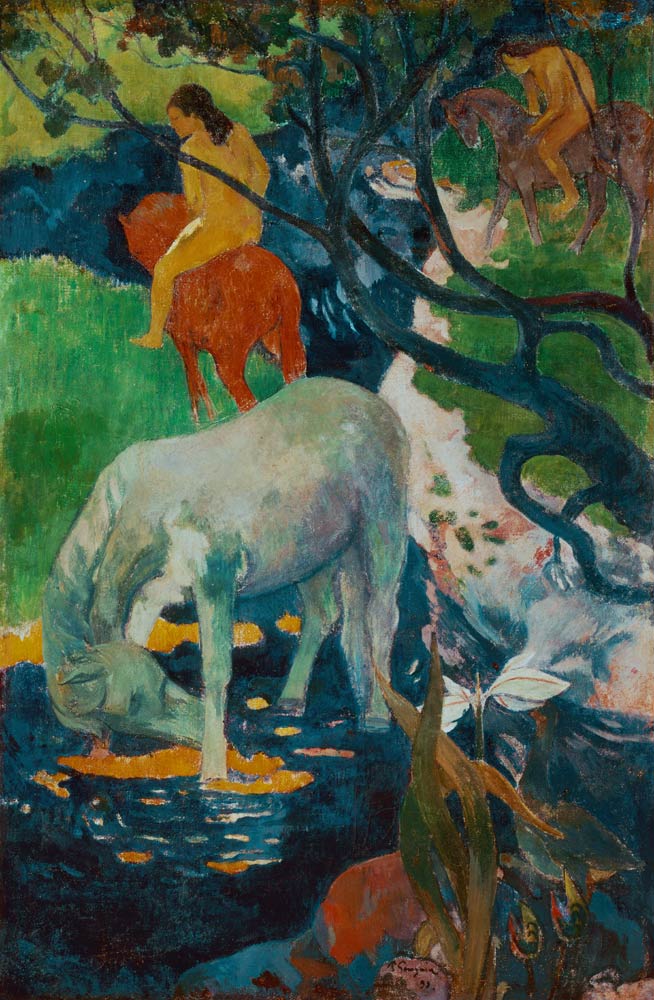 Le cheval blanc 1893 – Paul Gauguin Paul Gauguin