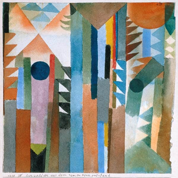 La forêt née du grain – Paul Klee Paul Klee