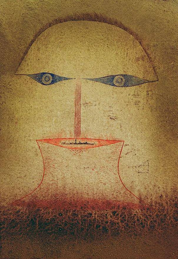 Le regard bleu, 1927 – Paul Klee Paul Klee