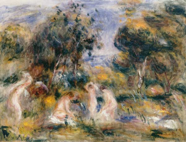 Les baigneurs – Pierre-Auguste Renoir Pierre-Auguste Renoir