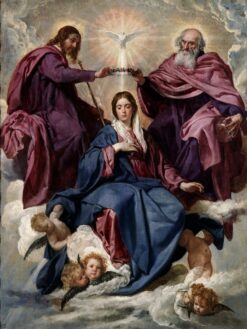 Couronnement de la Vierge – Diego Velázquez Diego Velázquez