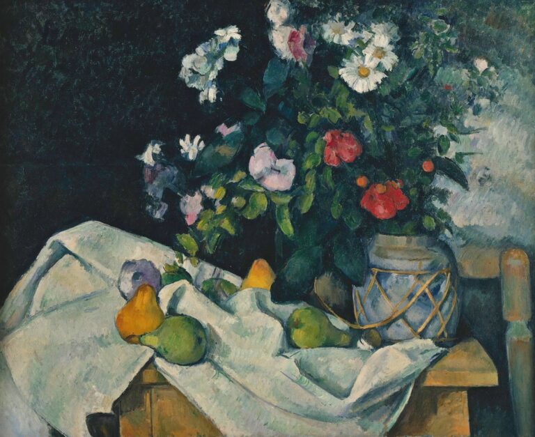 Nature morte avec des fleurs – Paul Cézanne Paul Cézanne