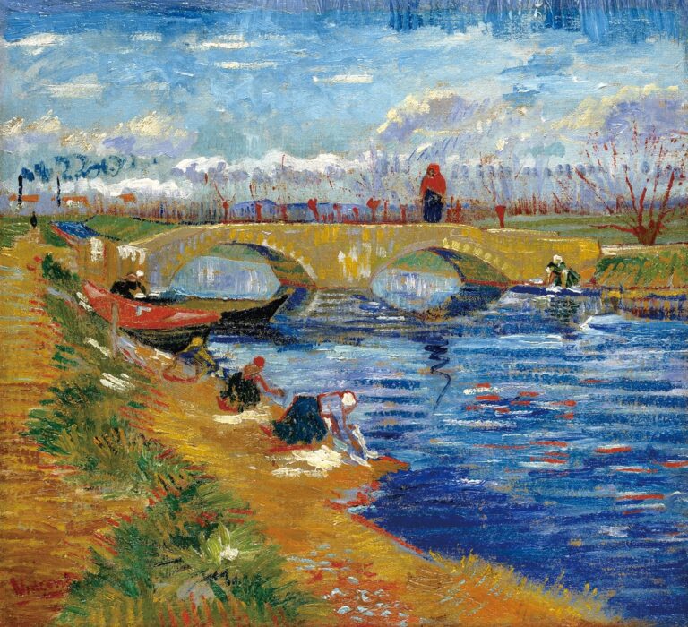 Pont de Gleize près d’Arles – Van Gogh Vincent Van Gogh